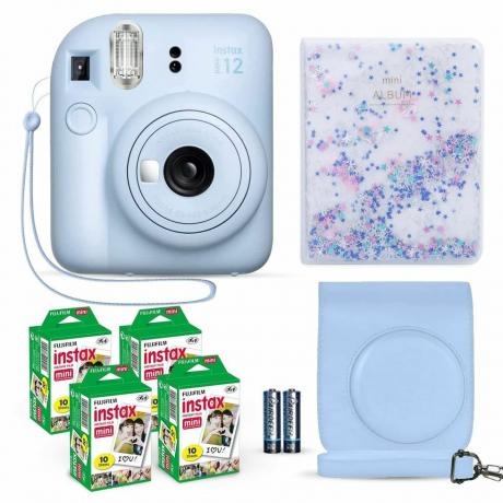 Set camera instant Instax Mini 12