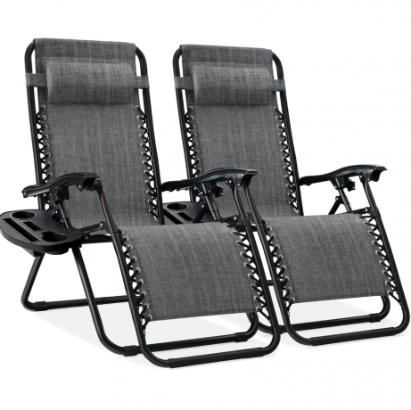 Set de 2 scaune de relaxare Zero Gravity