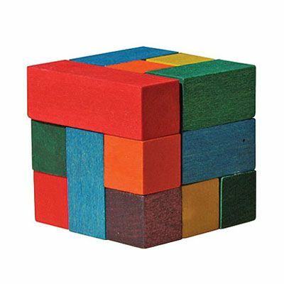 puzzle cub de culoare cub