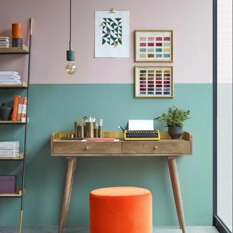 cele mai bune culori pentru pereți la biroul de acasă