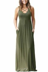 Rochie maxi Racerback