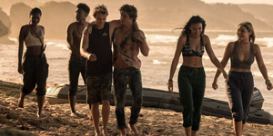 distribuție a filmelor „outer banks” de la netflix care filmează sezonul 2 pe plajă