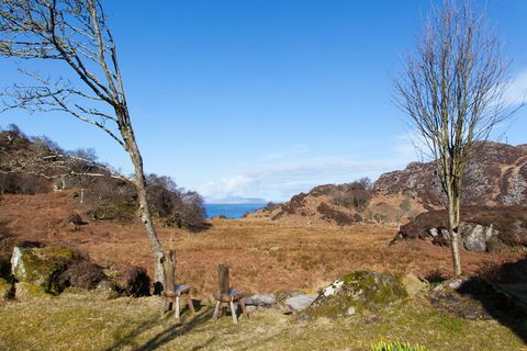 Cabană romantică pe Shona Eileană Inspiră Neverland de Peter Pan - Sărbători în Scoția
