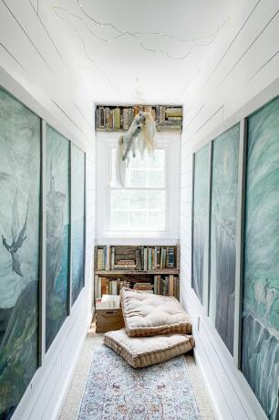 diy narnia reading nook