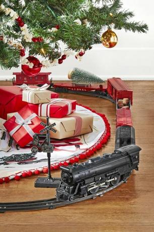 jucărie tren decorațiuni brad de Crăciun