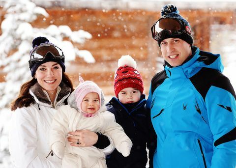 ducele și ducesa de Cambridge se bucură de vacanță la schi