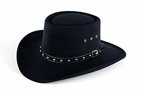 Pălărie neagră de cowboy