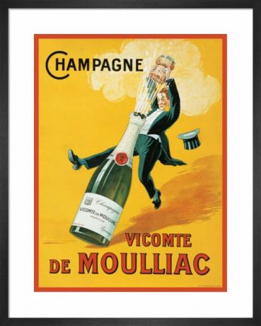 Poster de epocă Viconte de Moulliac