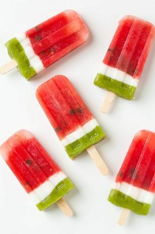 popsicle cu pepene verde