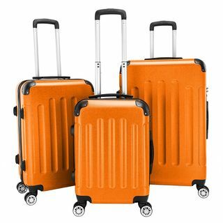 Set de bagaje Hardside Lightweight Spinner Orange 3 piese