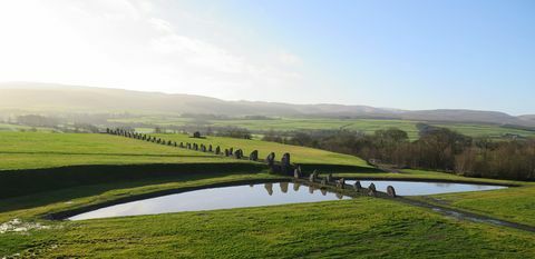 Crawick Multiverse, Dumfriesshire - Schema grădinilor din Scoția