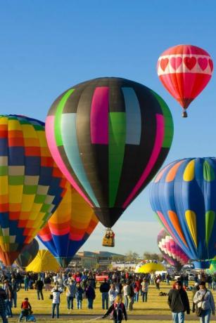 fiesta internațională anuală de balon cu aer cald albuquerque, albuquerque, new mexico