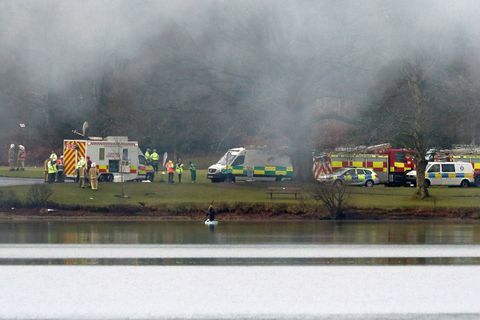 Cameron House hotel incendiu