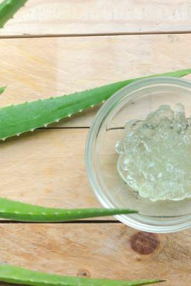 gel de aloe vera din plantă