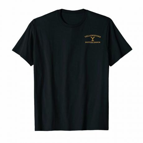 Tricou cu mânecă scurtă Dutton Ranch Gold Pocket Logo