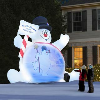 Videoclipul proiectând 10 'Frosty The Snowman