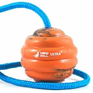 Nero Ball Ultra TM - Mingea de antrenament pentru câini pe o frânghie - jucărie pentru exerciții și recompensă pentru câini