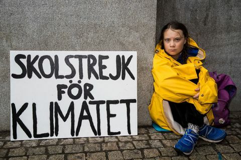 Portretele Greta Thunberg