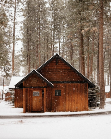 cabana de la Five pine Lodge din Oregon