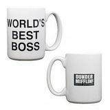 Dunder Mifflin Cea mai bună Boss Mug din lume 