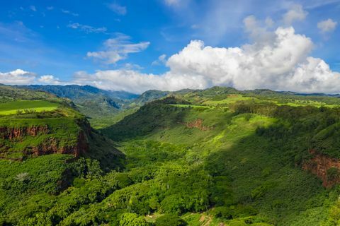 valea hanapepe în kauai, hawaii