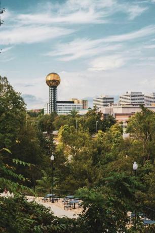 Sunsphere în knoxville, tn