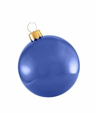 Ornament Holiball albastru închis de 18 inchi