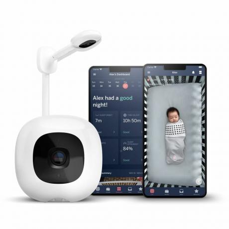 Monitor pentru bebeluși și suport de perete Pro Smart