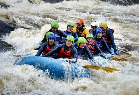 Tay Splash Rafting - Rafting White Water - Aberfeldy Scoția