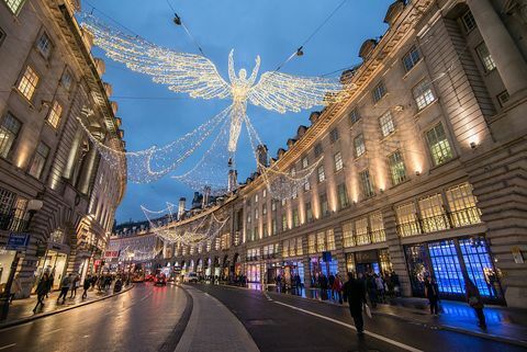 Regent Street faruri de Crăciun