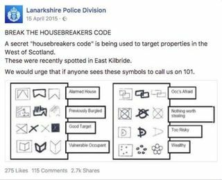 Codul întreprinzătorilor din divizia de poliție Lanarkshire