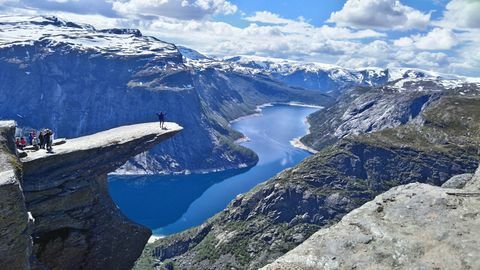 Trolltunga, Norvegia