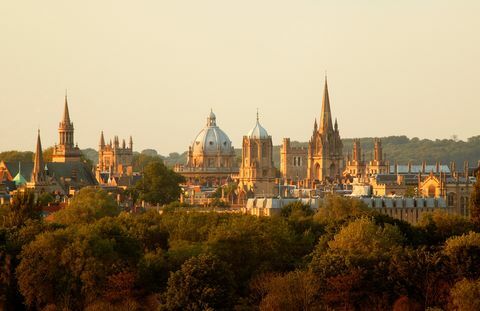 Anglia, oxford, orizontul orașului