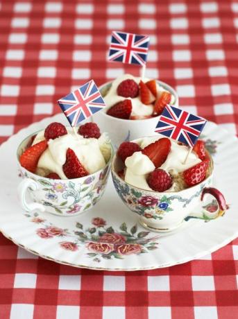 The Great British Bake Off - mâncare cu union jack