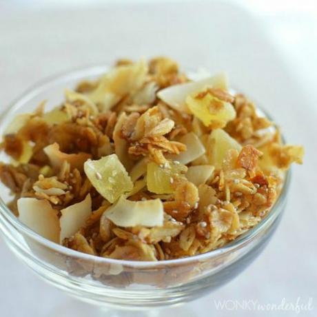 pina colada granola