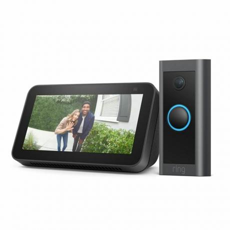 Pachet cu cablu Ring Video Doorbell cu Echo Show 5 (a doua generație)