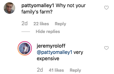 Comentariul lui Jeremy Roloff pe un Instagram al lui însuși și al lui Audrey la o fermă face fanii „LPBW” „triste”