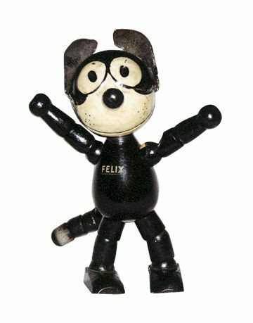 Jucărie din lemn Felix the Cat