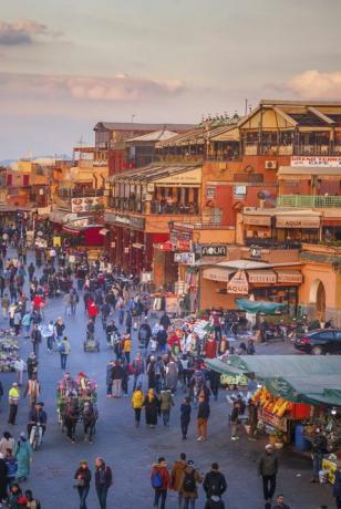 Jemaa el Fnaa din Marrakech