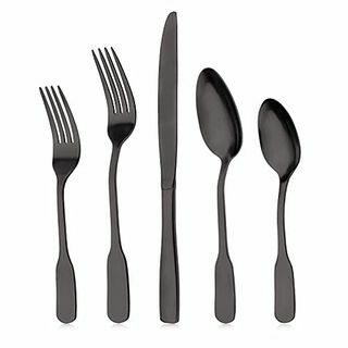 Set de argintărie mat Gunmetal, 20 de piese 