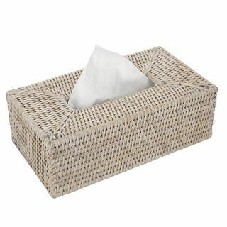 Basket KBX Tissue Box - Rattan usor