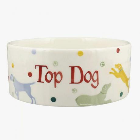 Bol pentru animale de companie personalizat pentru câini polka