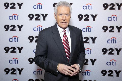 Alex Trebek și Michael McKean în conversație